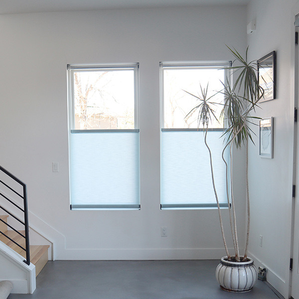 Automate shade inside house