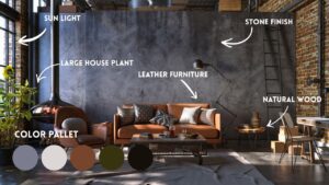 Industrial/Modern home with style tips